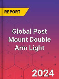 Global Post Mount Double Arm Light Industry