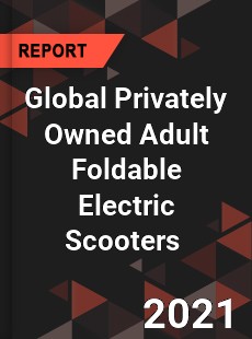 Global Privately Owned Adult Foldable Electric Scooters Market