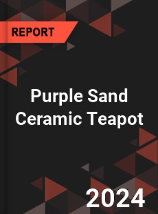 Global Purple Sand Ceramic Teapot Outlook