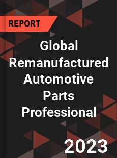 Global Remanufactured Automotive Parts Professional Market