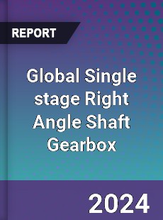 Global Single stage Right Angle Shaft Gearbox Industry