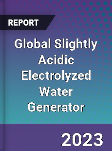 Global Slightly Acidic Electrolyzed Water Generator Industry