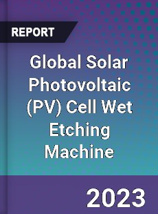 Global Solar Photovoltaic Cell Wet Etching Machine Industry