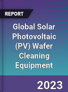 Global Solar Photovoltaic Wafer Cleaning Equipment Industry