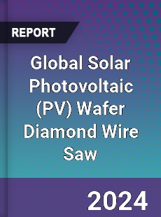 Global Solar Photovoltaic Wafer Diamond Wire Saw Industry