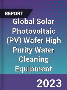 Global Solar Photovoltaic Wafer High Purity Water Cleaning Equipment Industry