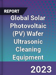 Global Solar Photovoltaic Wafer Ultrasonic Cleaning Equipment Industry