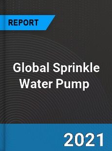 Global Sprinkle Water Pump Market