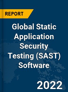 Global Static Application Security Testing Software Market