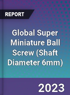 Global Super Miniature Ball Screw Industry