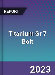 Global Titanium Gr 7 Bolt Market