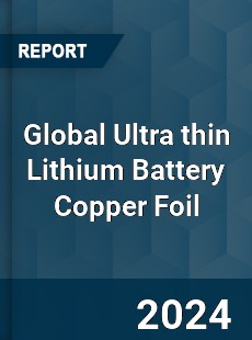 Global Ultra thin Lithium Battery Copper Foil Industry