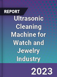 Global Ultrasonic Cleaning Machine for Watch and Jewelry Industry