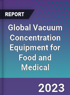 Global Vacuum Concentration Equipment for Food and Medical Industry