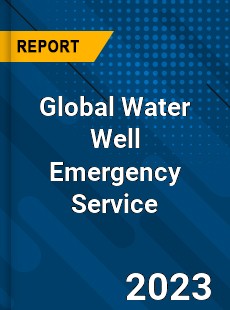 Global Water Well Emergency Service Industry