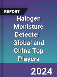 Halogen Monisture Detecter Global and China Top Players Market