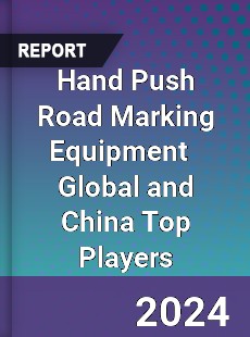 Hand Push Road Marking Equipment Global and China Top Players Market