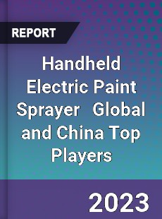 Handheld Electric Paint Sprayer Global and China Top Players Market