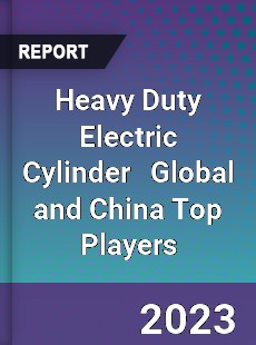 Heavy Duty Electric Cylinder Global and China Top Players Market