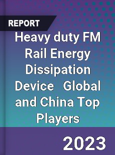 Heavy duty FM Rail Energy Dissipation Device Global and China Top Players Market