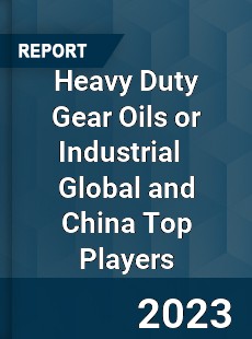 Heavy Duty Gear Oils or Industrial Global and China Top Players Market