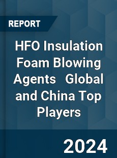 HFO Insulation Foam Blowing Agents Global and China Top Players Market