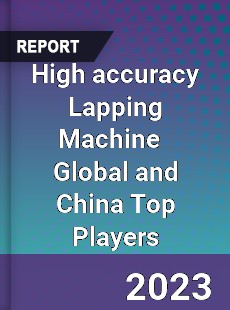 High accuracy Lapping Machine Global and China Top Players Market