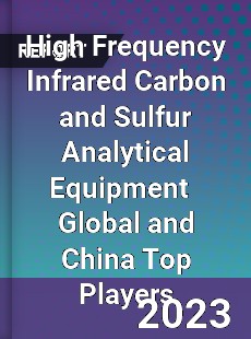 High Frequency Infrared Carbon and Sulfur Analytical Equipment Global and China Top Players Market