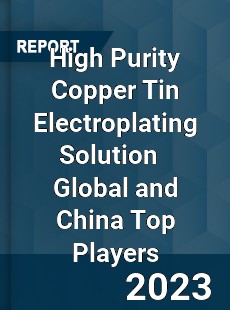 High Purity Copper Tin Electroplating Solution Global and China Top Players Market