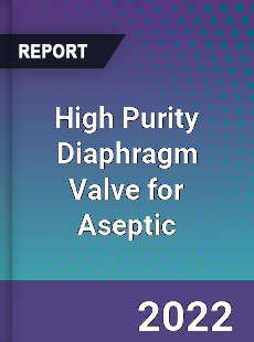 High Purity Diaphragm Valve for Aseptic Market