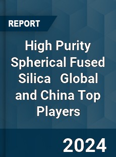 High Purity Spherical Fused Silica Global and China Top Players Market