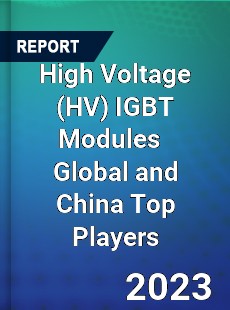 High Voltage IGBT Modules Global and China Top Players Market