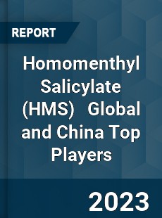 Homomenthyl Salicylate Global and China Top Players Market