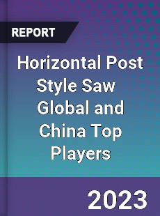 Horizontal Post Style Saw Global and China Top Players Market