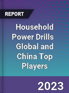 Household Power Drills Global and China Top Players Market