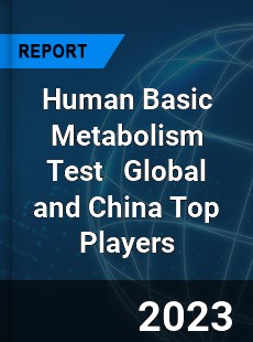 Human Basic Metabolism Test Global and China Top Players Market