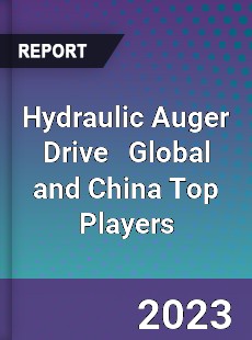 Hydraulic Auger Drive Global and China Top Players Market