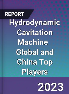 Hydrodynamic Cavitation Machine Global and China Top Players Market