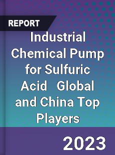 Industrial Chemical Pump for Sulfuric Acid Global and China Top Players Market