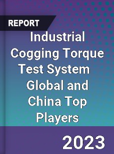 Industrial Cogging Torque Test System Global and China Top Players Market