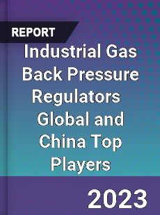 Industrial Gas Back Pressure Regulators Global and China Top Players Market