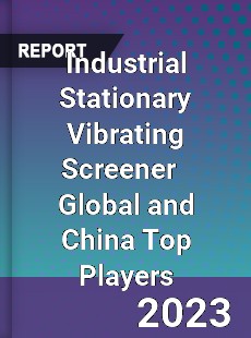 Industrial Stationary Vibrating Screener Global and China Top Players Market