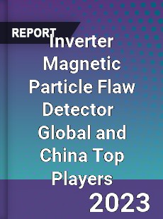 Inverter Magnetic Particle Flaw Detector Global and China Top Players Market