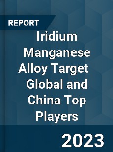 Iridium Manganese Alloy Target Global and China Top Players Market