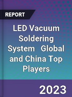 LED Vacuum Soldering System Global and China Top Players Market