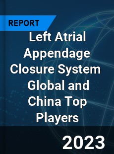 Left Atrial Appendage Closure System Global and China Top Players Market