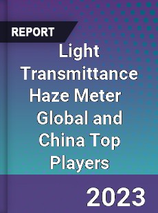 Light Transmittance Haze Meter Global and China Top Players Market