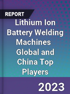 Lithium Ion Battery Welding Machines Global and China Top Players Market