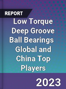 Low Torque Deep Groove Ball Bearings Global and China Top Players Market