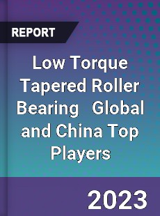 Low Torque Tapered Roller Bearing Global and China Top Players Market